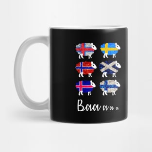 Scandinavian (and Scottish) Baa Sheep Mug